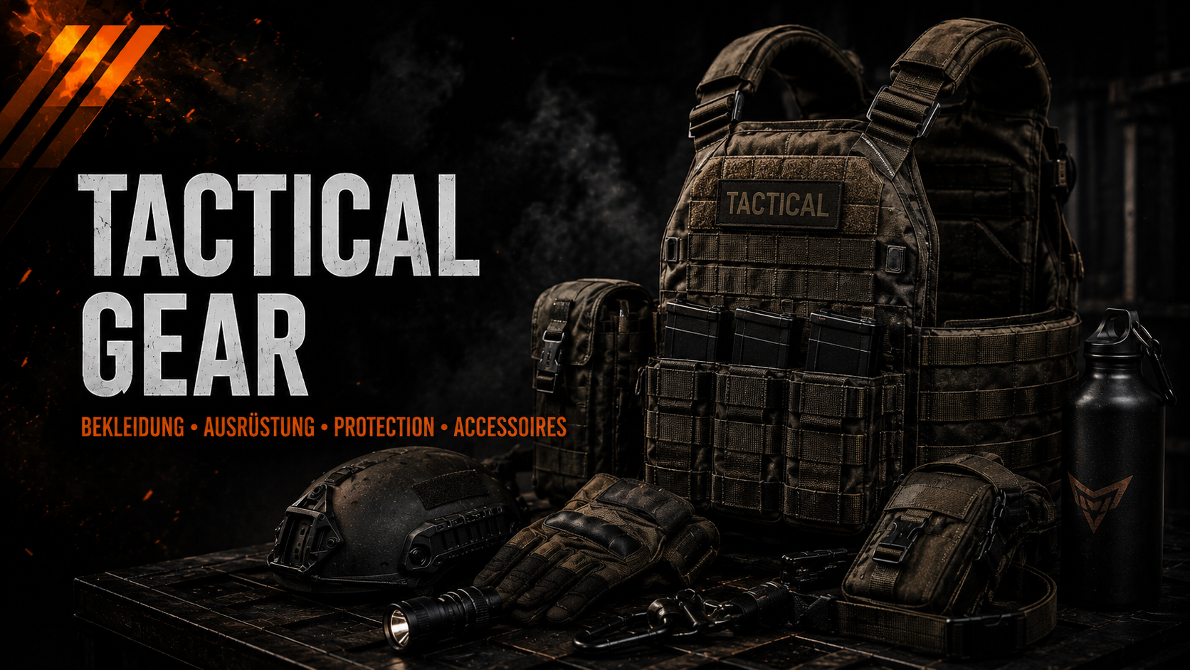 Taktische Ausrüstung und Bekleidung bei Tactical Supplies