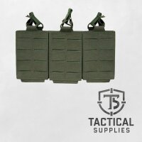 Magazine Pouch Triple Laser Cutting 5.56  Oliv