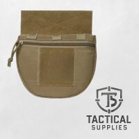 Tactical Drop Down Pouch | MOLLE Utility Tasche – Erweiterbare Ausrüstungstasche für Airsoft, Paintball & Outdoor Oliv