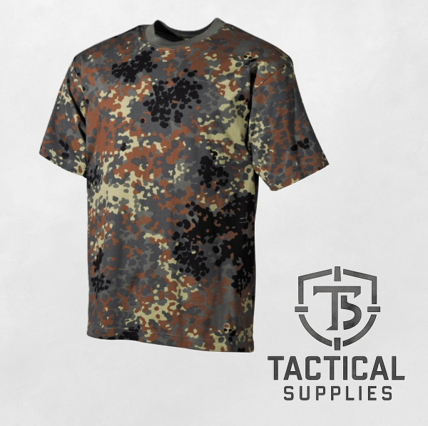 T-Shirt – Flecktarn XL