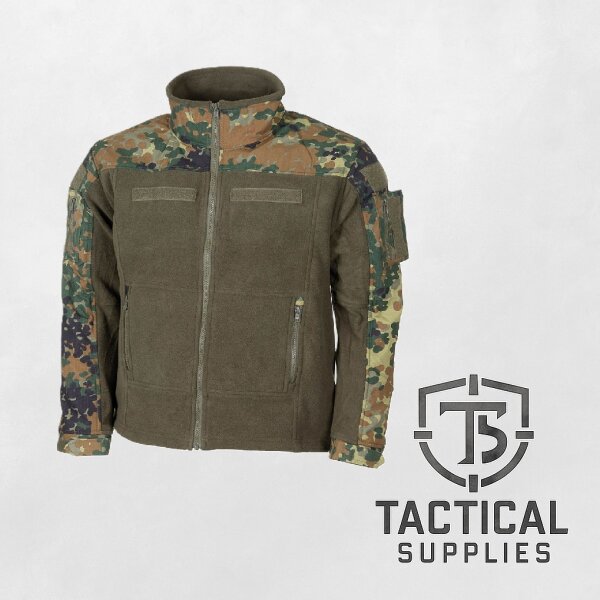 Fleece-Jacke „Combat“ – Flecktarn XL