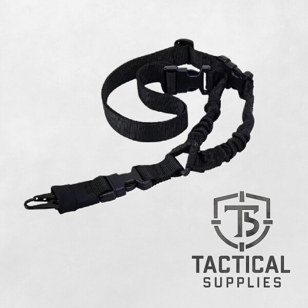 Sling Single Point Tactical Supplies Schwarz