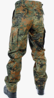 Mil-Tec Einsatzhose Flecktarn – Strapazierfähige taktische Hose für Outdoor, Airsoft & Paintball