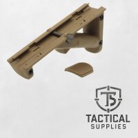 Abgewinkelter Frontgriff 45 Grad für 20mm Schiene