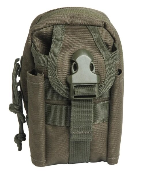 Koppeltasche - Taktische Molle Commando Funkgerättasche oliv - Pouch für Airsoft & Paintball
