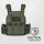 Tactical Plate Carrier mit 5.56 Triple Magazine Pouch Schwarz
