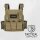 Tactical Plate Carrier mit 5.56 Triple Magazine Pouch Schwarz
